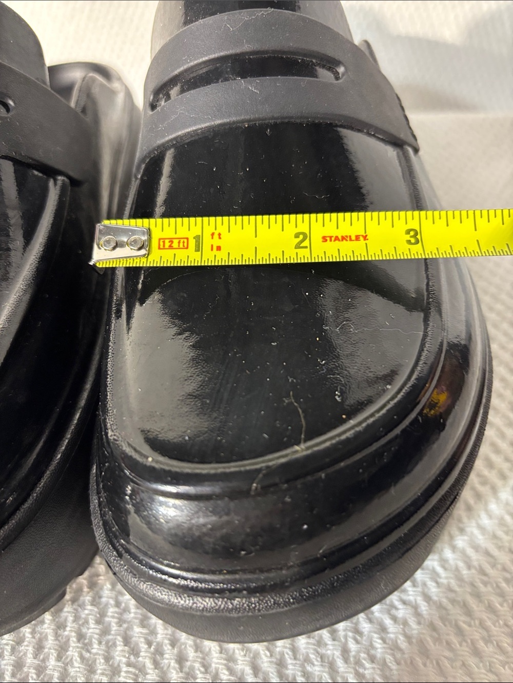 CROCS Sz 8 Stomp High Shine Platform Slip-On Loafers Unisex NEW WITHOUT TAG - Picture 3 of 10
